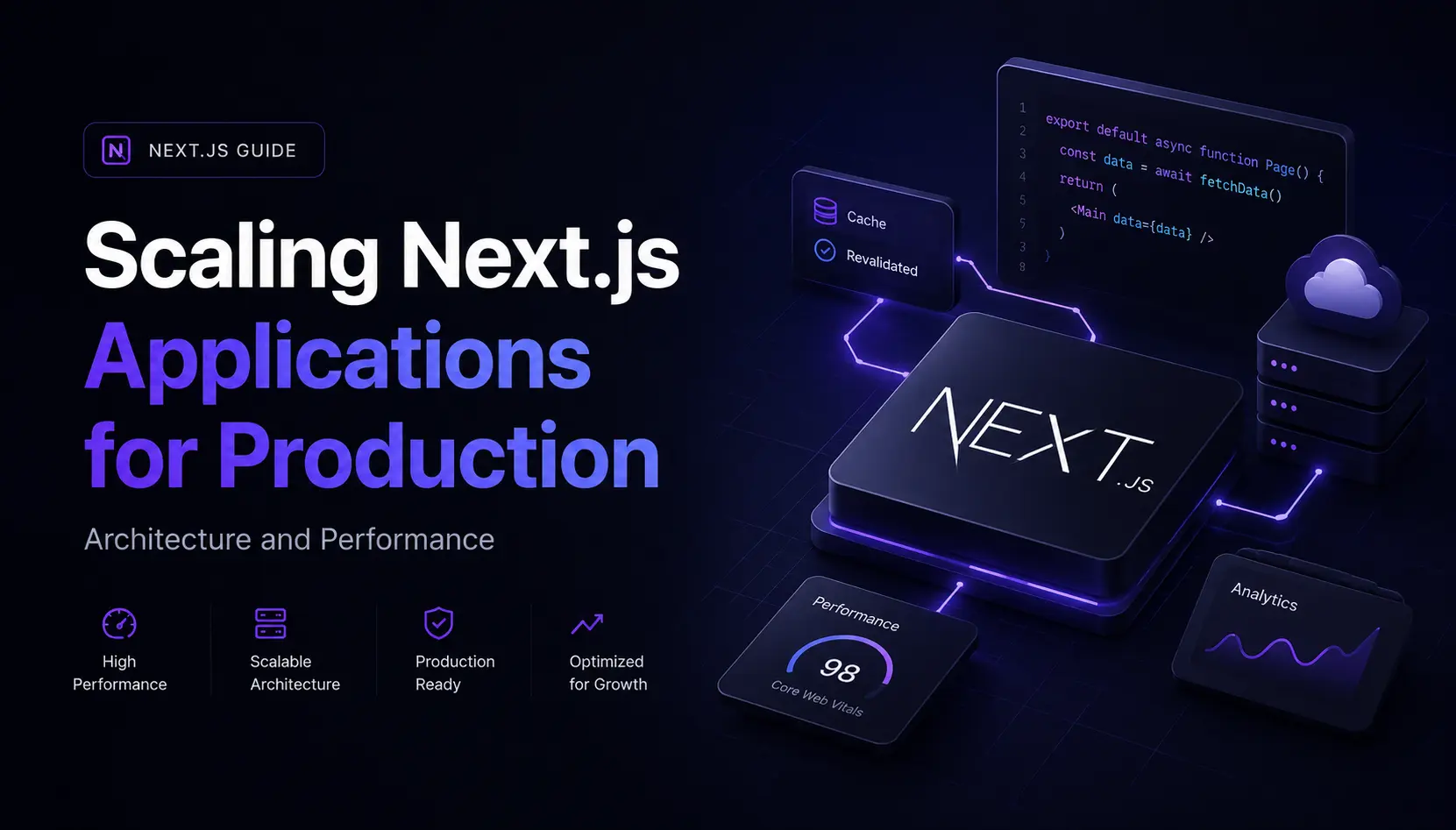 Scaling Next.js Applications for Production: Architecture and Performance