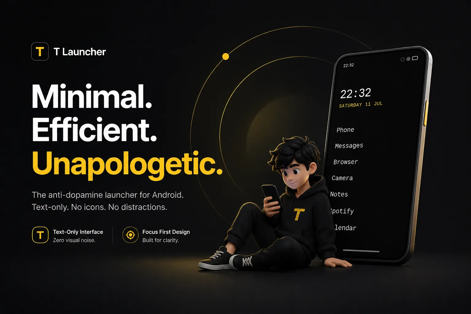 T_Launcher: Engineering Solitude in a Distracted World